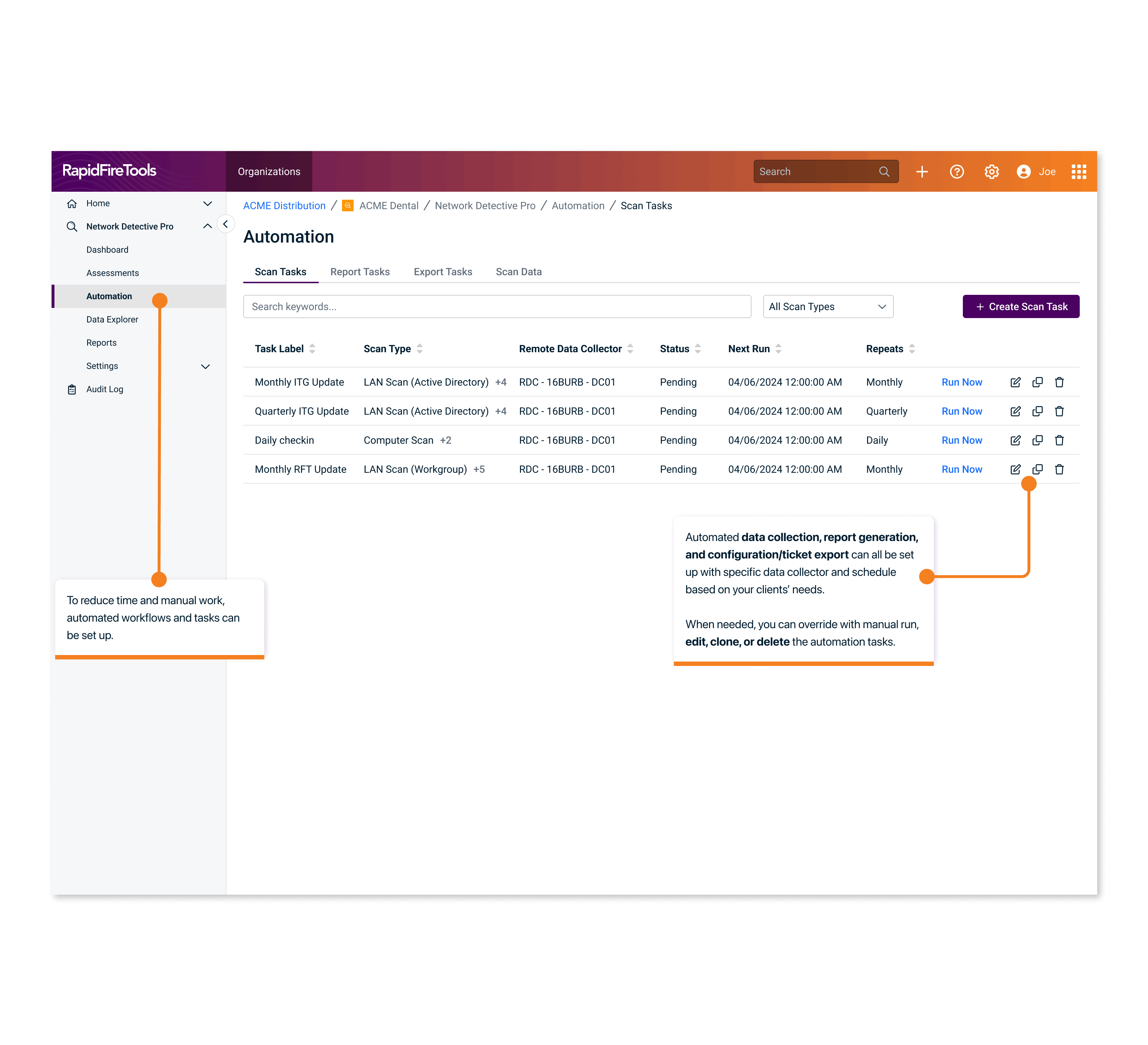 Automated workflow 1
