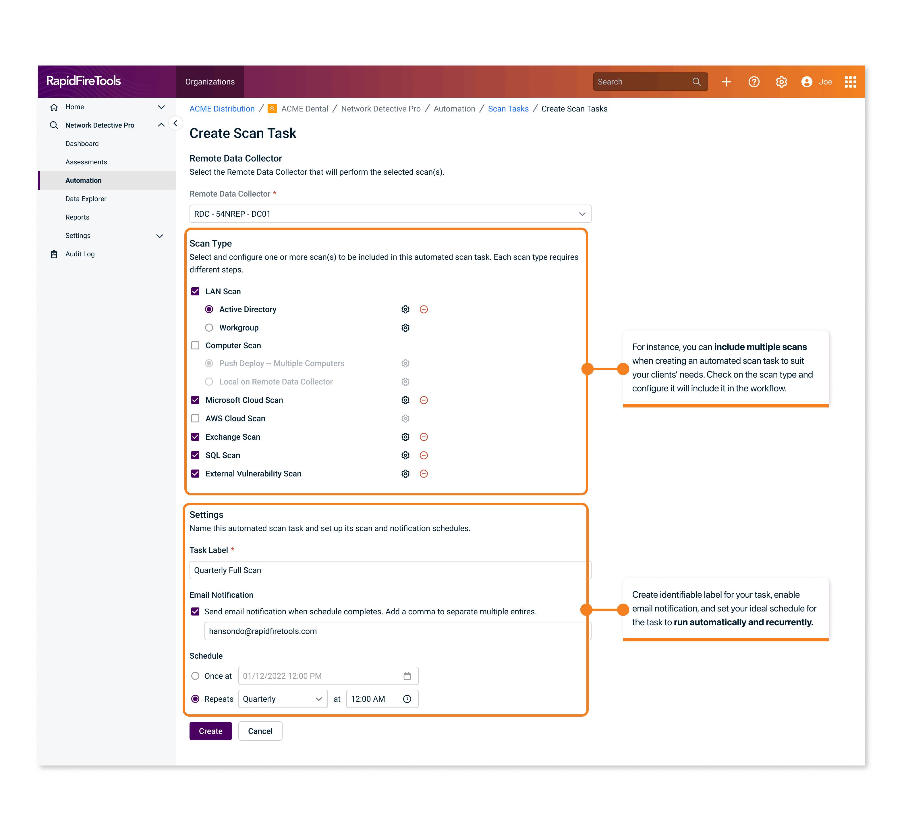 Automated workflow 2